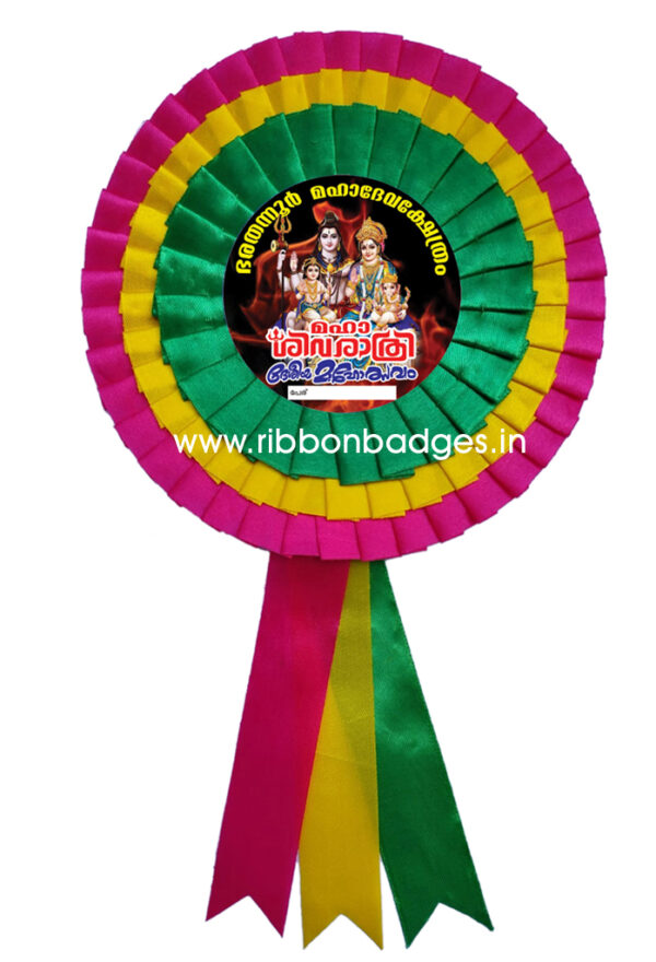 Kerala Ribbon Badges Model-1