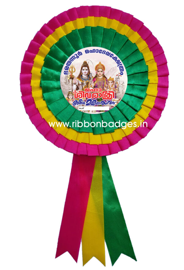 Kerala Ribbon Badges Model-2